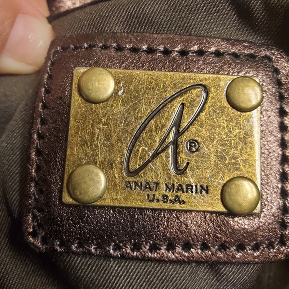 European leather tote, never used - Picture 3 of 6